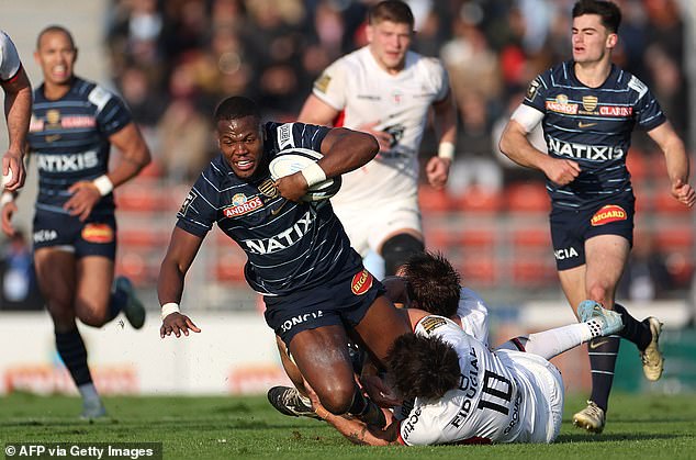 The lock is an explosive talent currently plying his trade at Racing 92 - but English fans will be able to take a closer look at him when he faces Sale on Friday