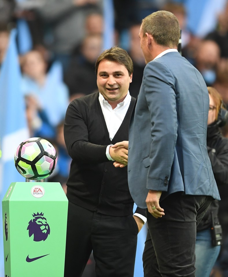 The Georgian icon is regularly welcomed back to the Etihad