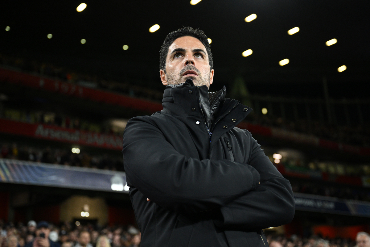 Arsenal boss Mikel Arteta at the Emirates