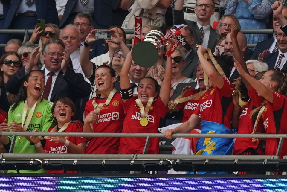 United won the Women's FA Cup under Skinner last season