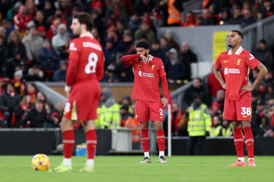 Liverpool could only extend their lead at the top of the table by a point