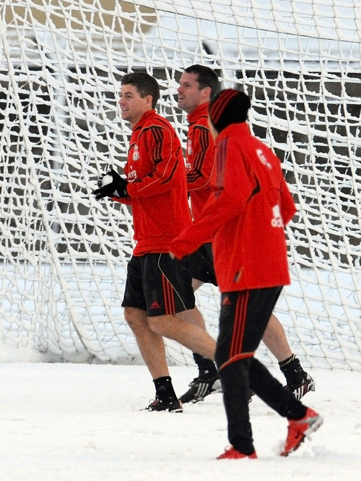 Carragher used to train early on Christmas morning if Liverpool had a game at Anfield the following day