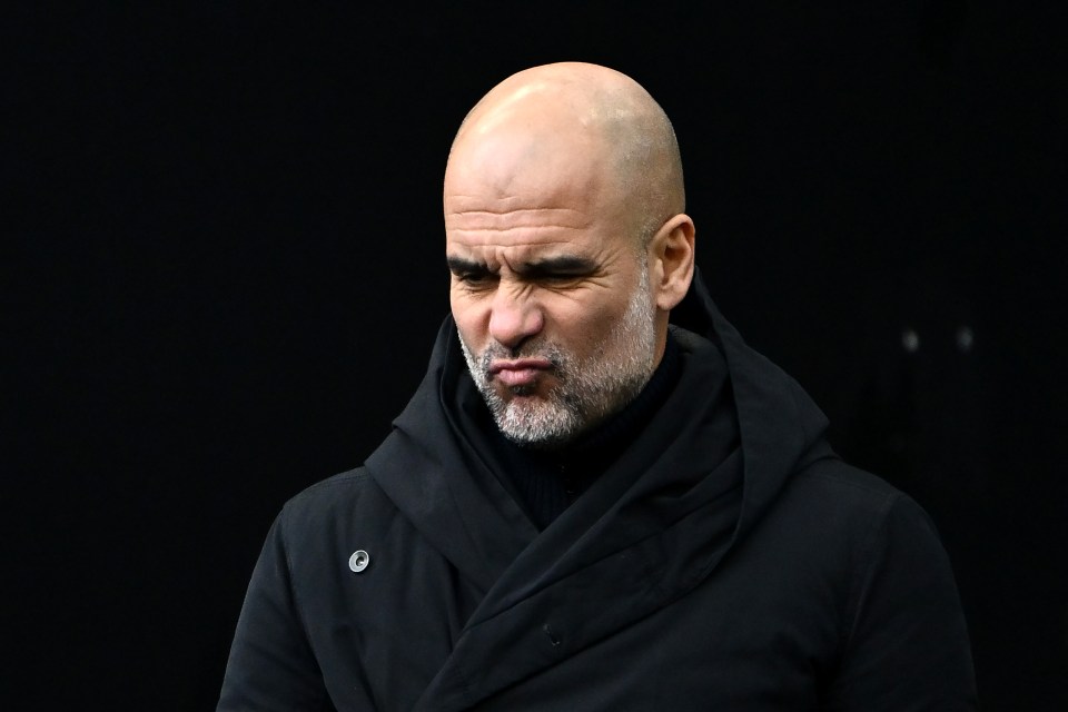 He might be feeling less festive this year after Guardiola scheduled training