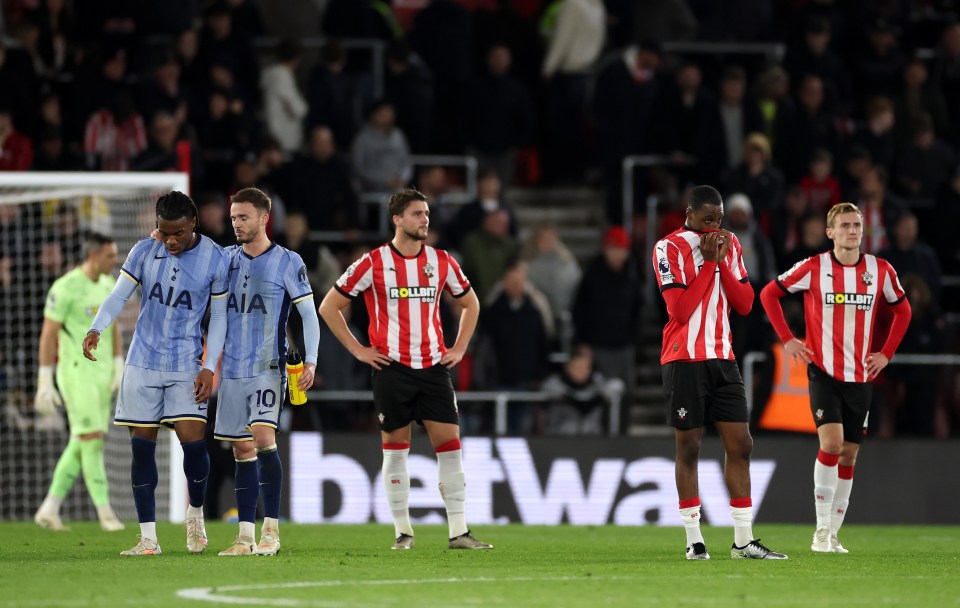 Southampton look all but certain to be relegated