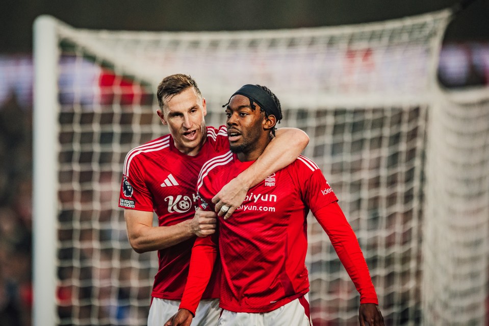 Kamara got to report on a Nottingham Forest win over Tottenham