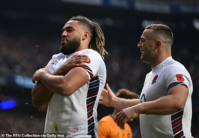 When he scored twice against Australia, Cunningham-South marked his tries by mimicking Chelsea footballer Cole Palmer's trademark celebration