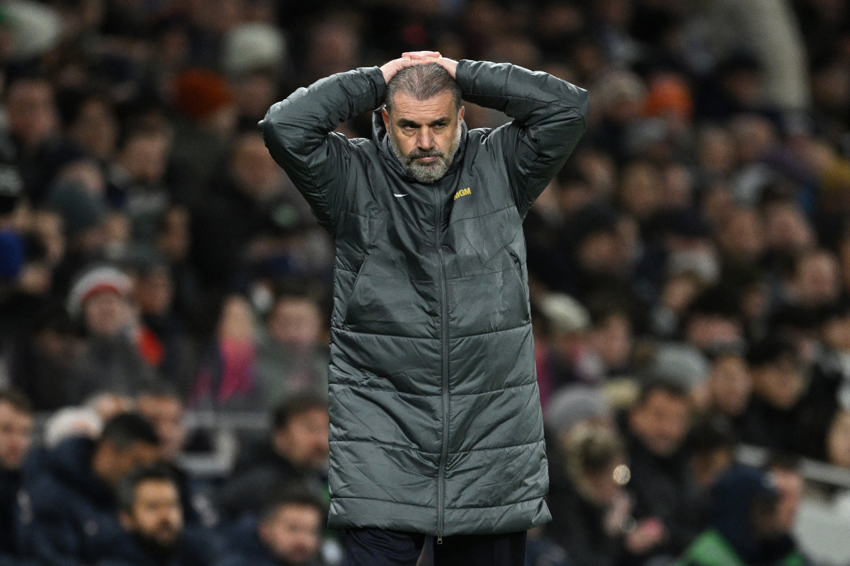 Ange Postecoglou is under pressure at Tottenham