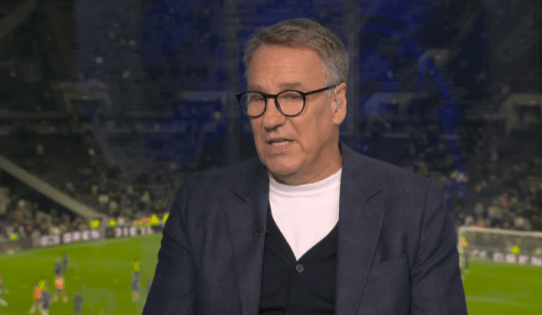 Merson said Martinelli would be 'on the end of one in the dressing room'