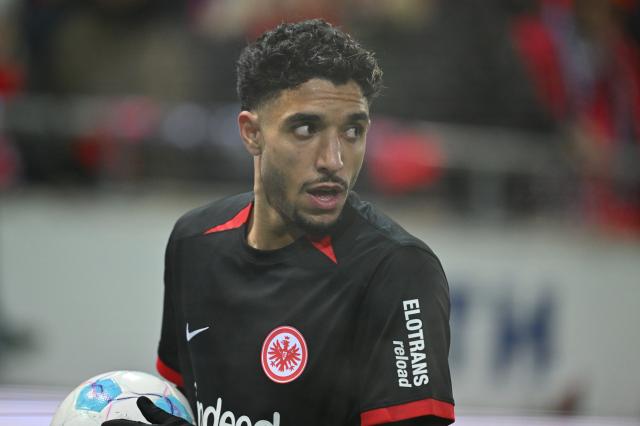 SGE striker Omar Marmoush.