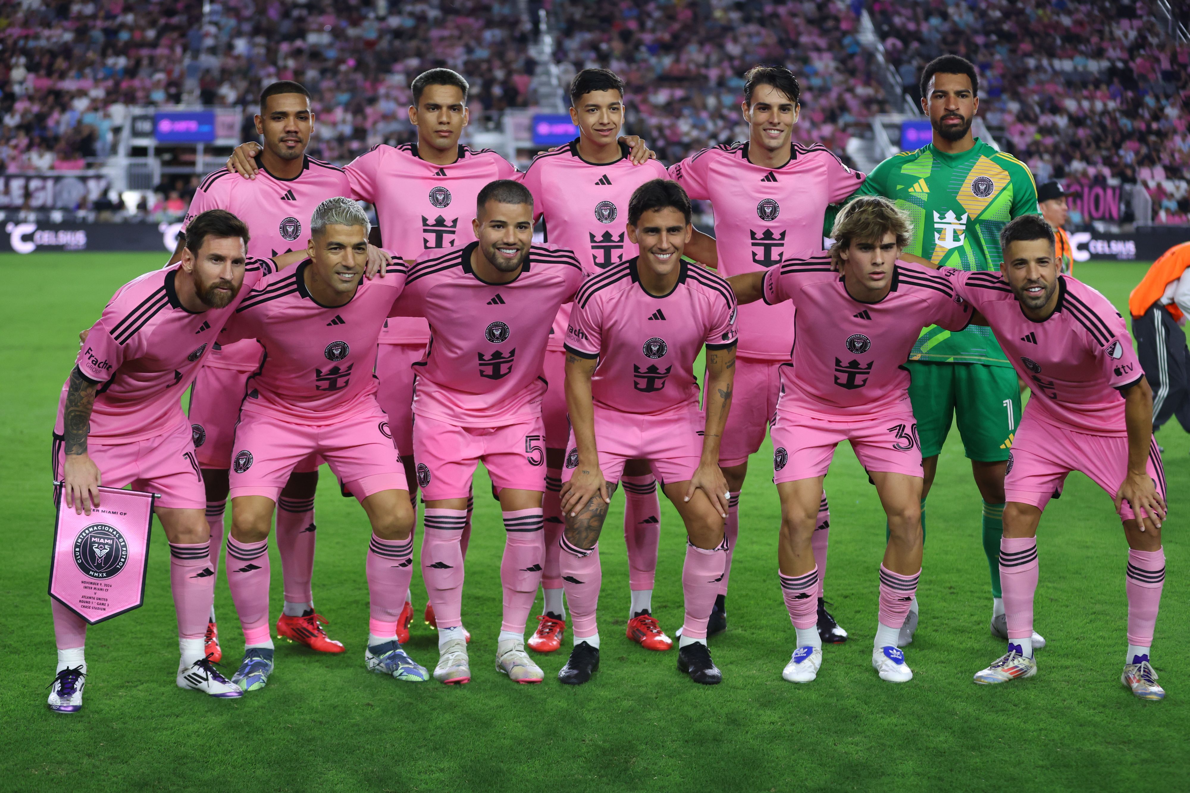 The starting eleven of Inter Miami