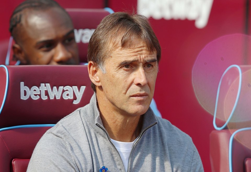 The axe is looming perilously above Lopetegui after West Ham's latest defeat