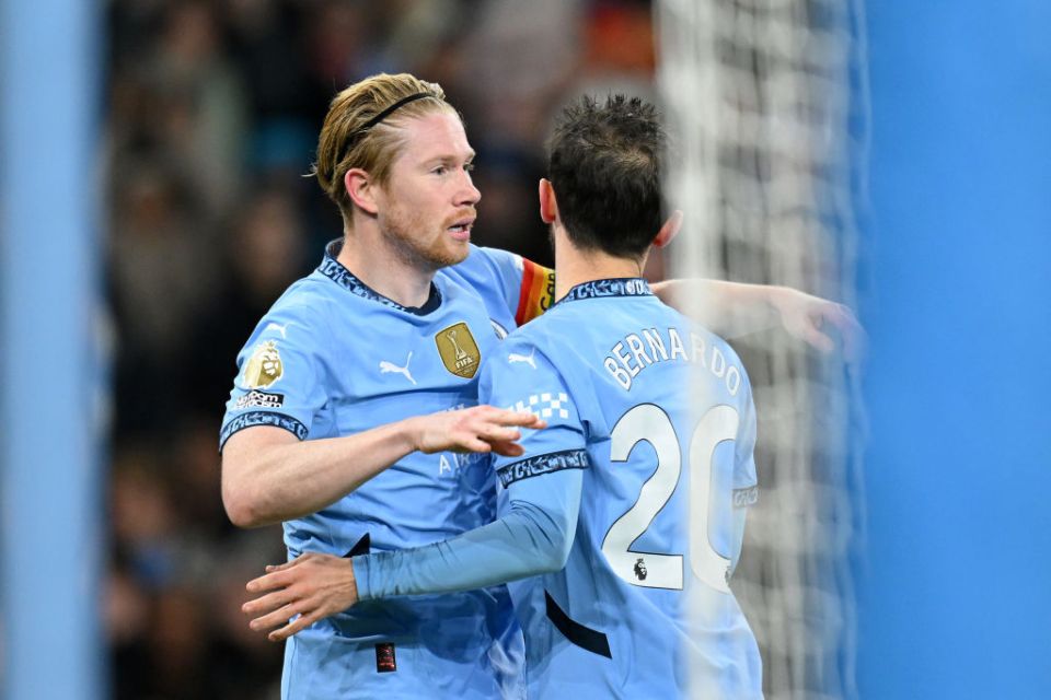 De Bruyne has been given a fresh option ahead of his City deal expiring