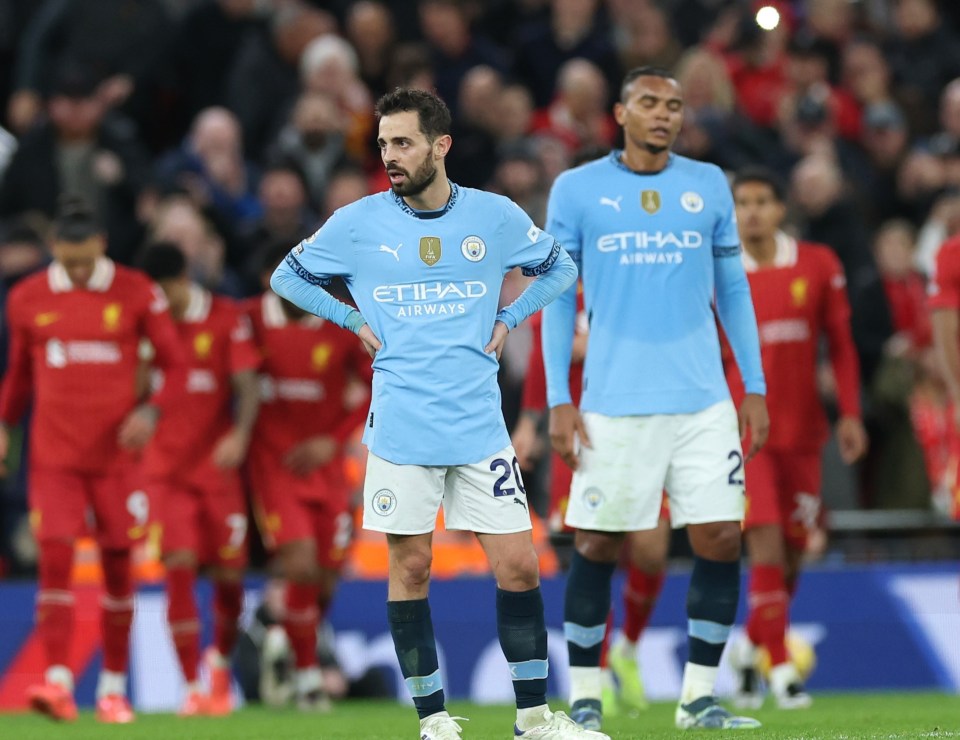 It went from bad to worse for City at Anfield