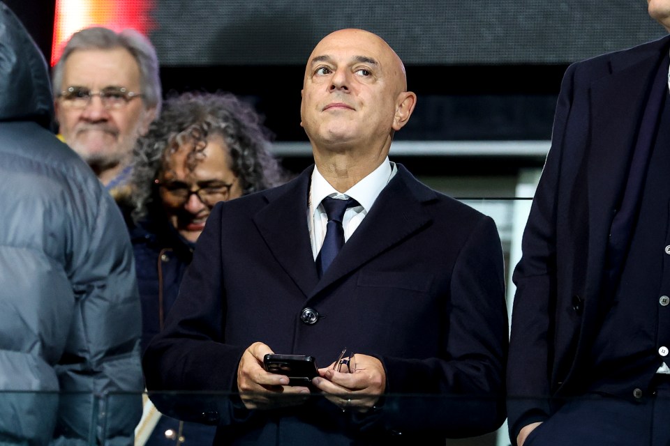 Daniel Levy is the longest-serving chairman in the Premier League