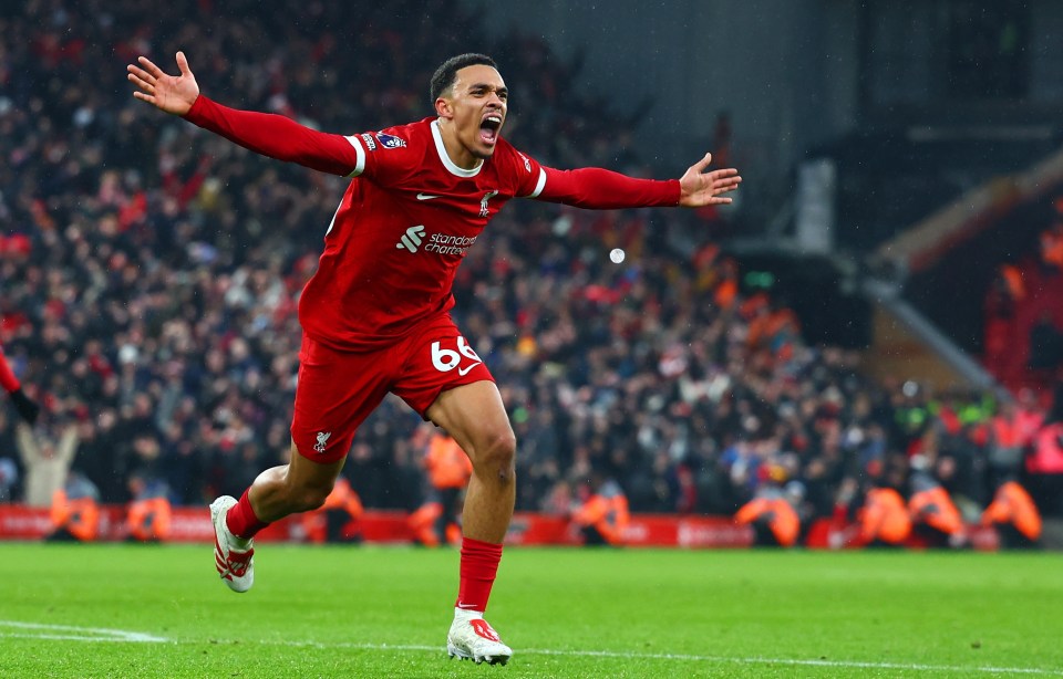 Trent has progressed to being a key figure at Liverpool since his debut in 2016