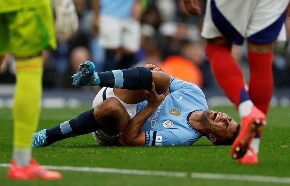 City have struggle to deal with the absence of Rodri since he tore his ACL